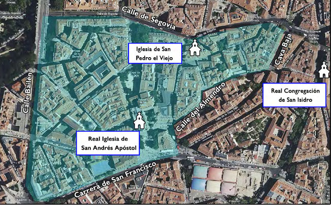 Área 2 de cortes de tráfico en Madrid / AYTO MADRID
