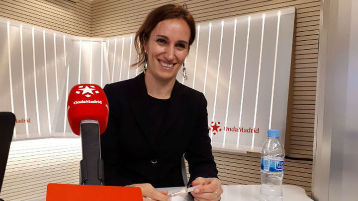 Mónica García, candidata de Más Madrid a la presidencia de la Comunidad de Madrid / TELEMADRID