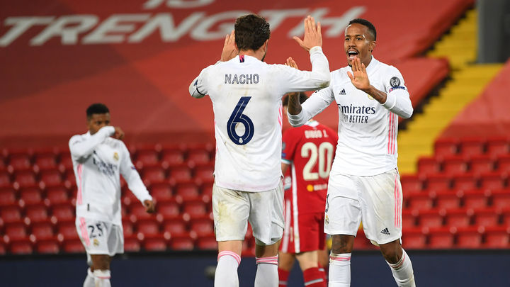 Nacho y Militao / @ChampionsLeague