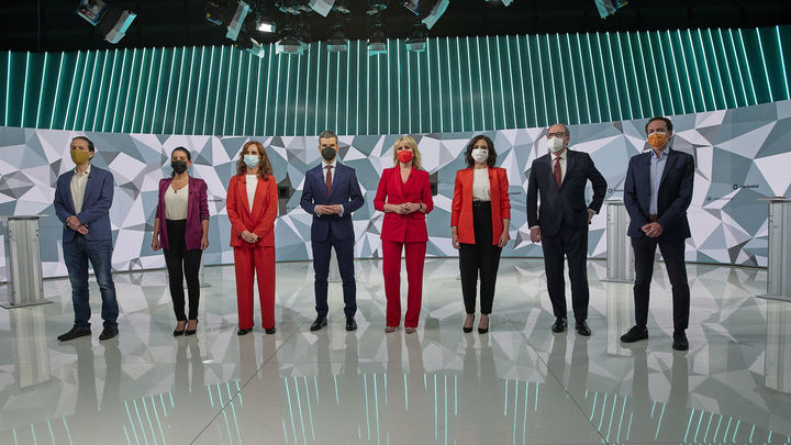 El debate de Telemadrid. / Comunicación Telemadrid