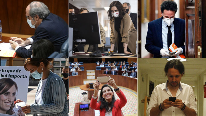 Los candidatos en las elecciones de Madrid, 'reyes' de Twitter / AGENCIAS