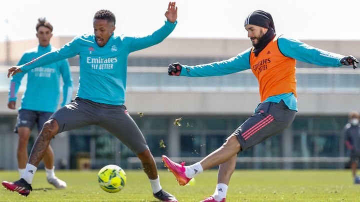 Militao y Benzema / @realmadrid