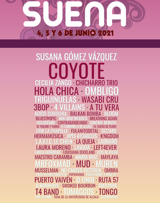 Cartel de Alcalá Suena / ALCALÁ SUENA