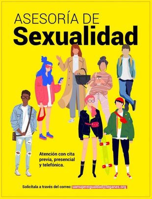 Cartel de la Asesoría de Sexualidad de Leganés / AYTO LEGANÉS