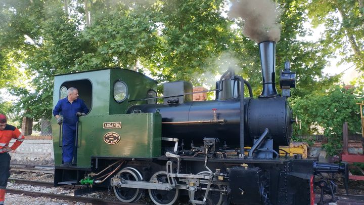 La locomotora, de maniobras / CIFVM