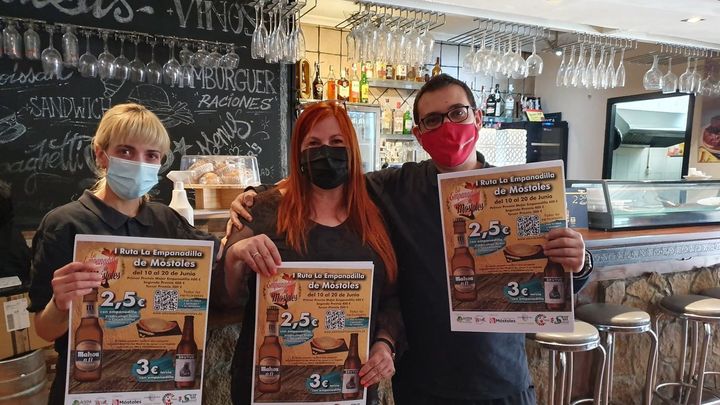 Ruta de la Empanadilla que anima la hostelería de Móstoles / Twitter @AcepaMostoles ·