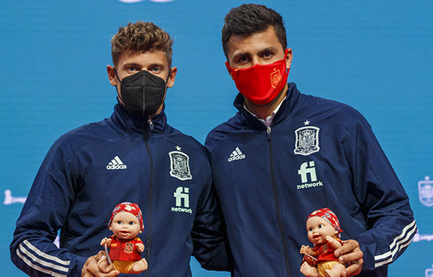 Marcos Lorente y Rodri / @sefutbol