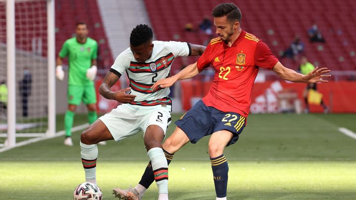 Pablo Sarabia ante Portugal / EFE