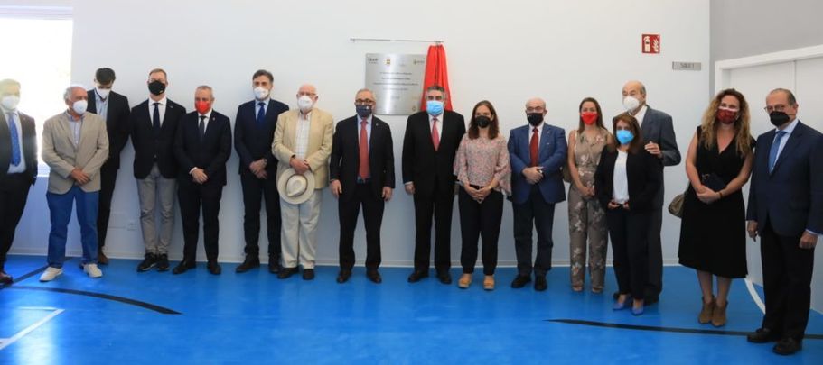 Inauguración del pabellón deportivo para refugiados / @aytogetafe