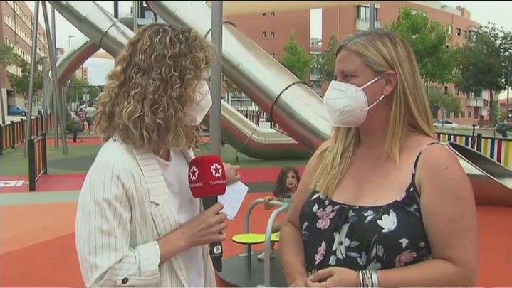 Alejandra Muñagorri, concejala delegada de Parques y Jardines del Ayuntamiento de San Sebastián de los Reyes / TELEMADRID