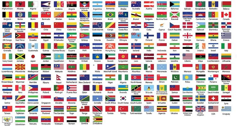 Países participantes en Tokio 2020 / juegosolimpicostokyo2020.com