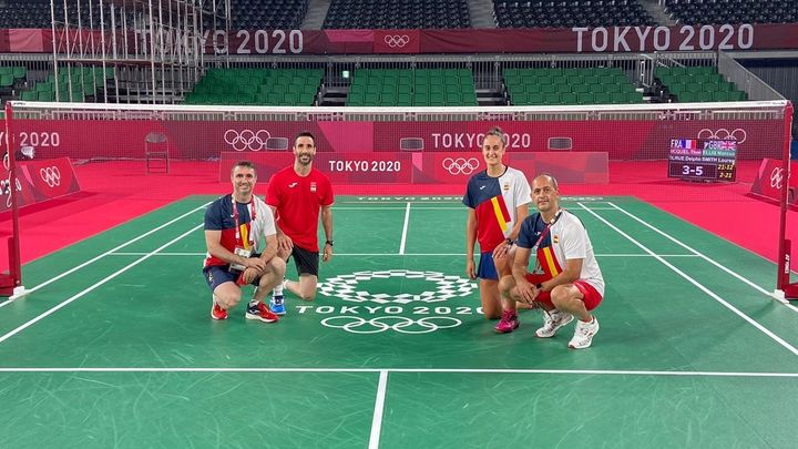 Equipo español de bádminton / @BadmintonESP