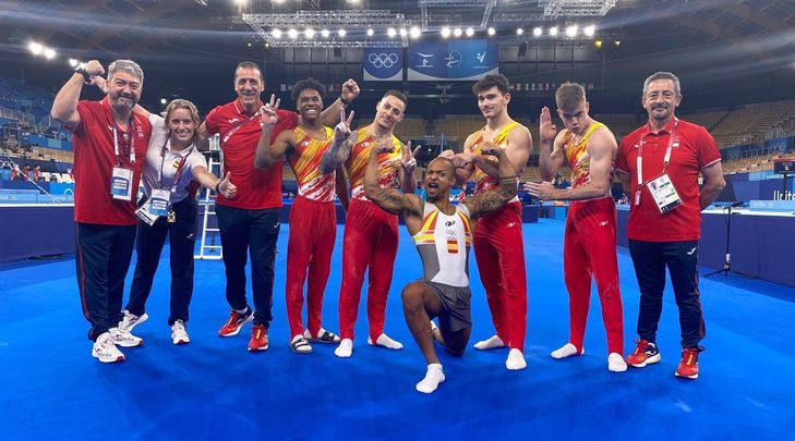 Gimnastas españoles / COE