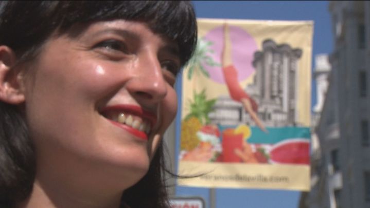 La artista Lara Lars / Telemadrid