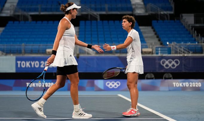 Garbiñe Muguruza y Carla Suárez / RFET