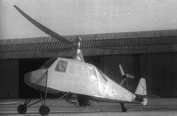 Libélula Española o Viblandi, helicóptero concebido por Cantero Villamil / FEDERICO CANTERO VILLAMIL