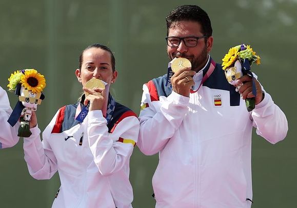 Fátima Gálvez y Alberto Fernández / EFE