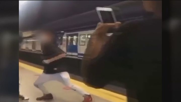 Golpean a un joven de 20 años en el andén del metro de Sol el pasado sábado / Telemadrid