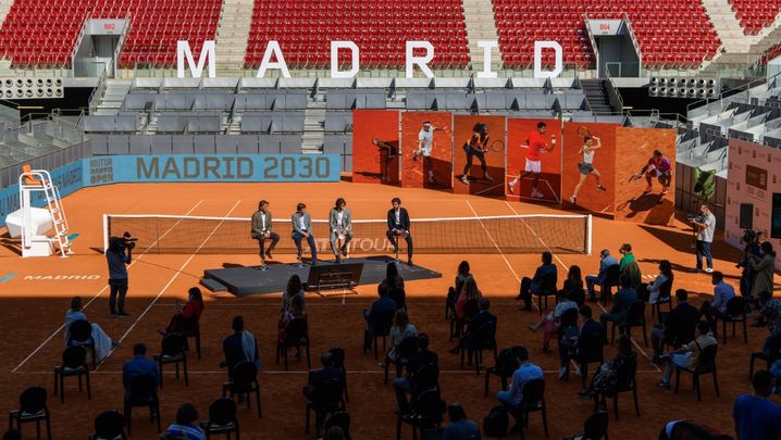 Firma del convenio del Mutua Madrid Open / @MutuaMadridOpen