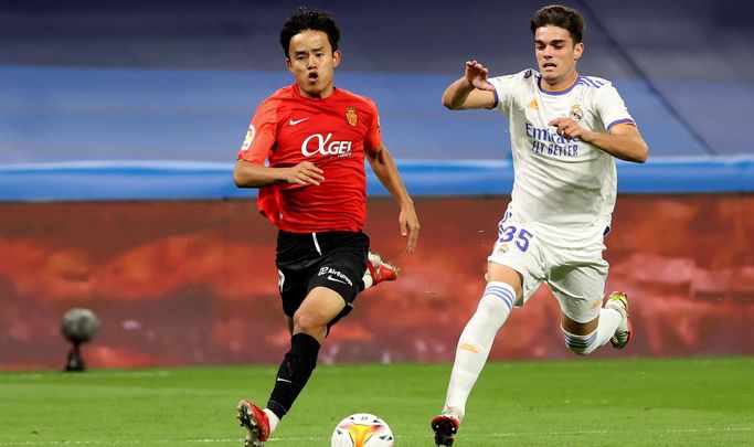 Miguel Gutiérrez ante el Mallorca / EFE