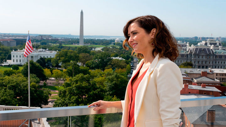 Diaz Ayuso en Washington / Comunidad de Madrid