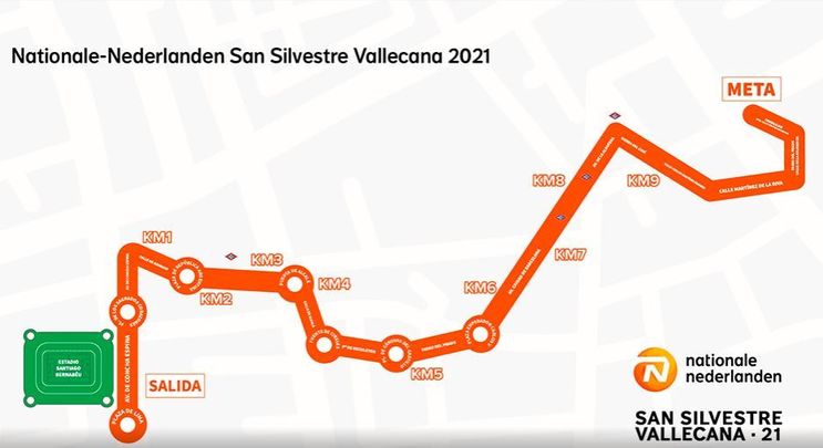 Recorrido de la San Silvestre Vallecana / sansilvestrevallecana.com