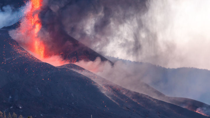 Imagen del volcán Cumbre Vieja en La Palma / EUROPA PRESS