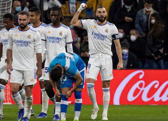 Benzema ante el Rayo Vallecano / EFE