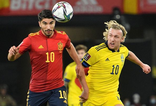 Carlos Soler ante Suecia / EFE