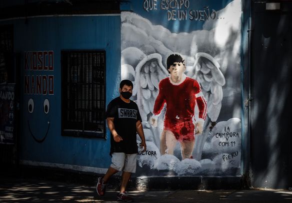 Homenaje a Diego Armando Maradona / EFE