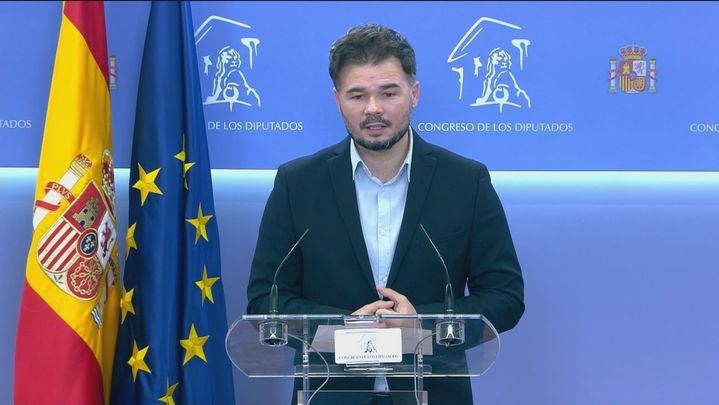 Gabriel Rufián, portavoz de ERC en el Congreso de los Diputados / REDACCIÓN