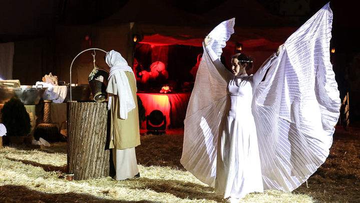 Belén viviente de Manzanares el Real / REDACCIÓN