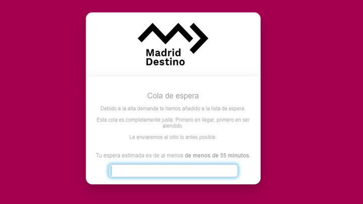 Cola virtual para conseguir una entrada para la Cabalgata de Reyes de Madrid / TELEMADRID