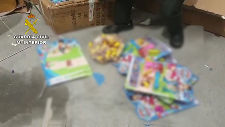 Incautación de juguetes falsificados en Pinto / GUARDIA CIVIL