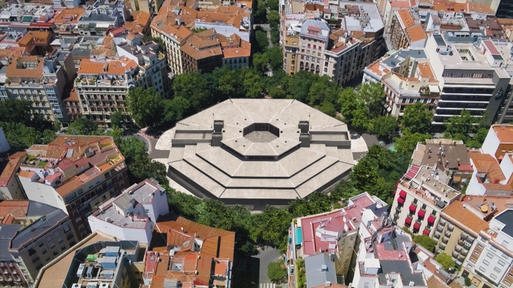 Recreación del Mercado de Olavide en la plaza del mismo nombre / TELEMADRID