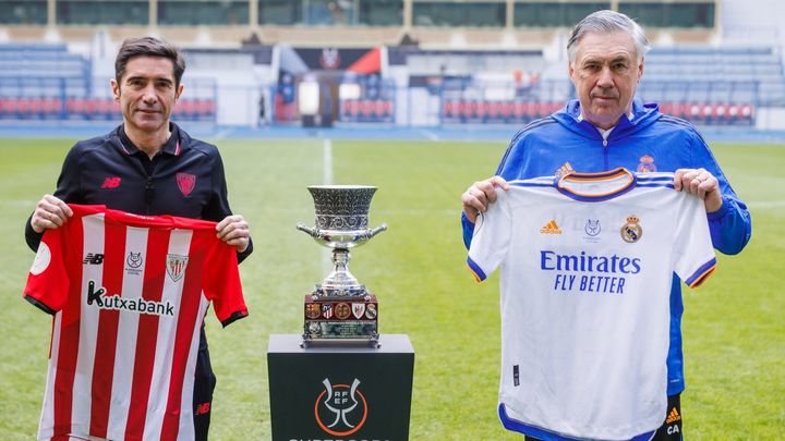 Marcelino y Ancelotti / RFEF