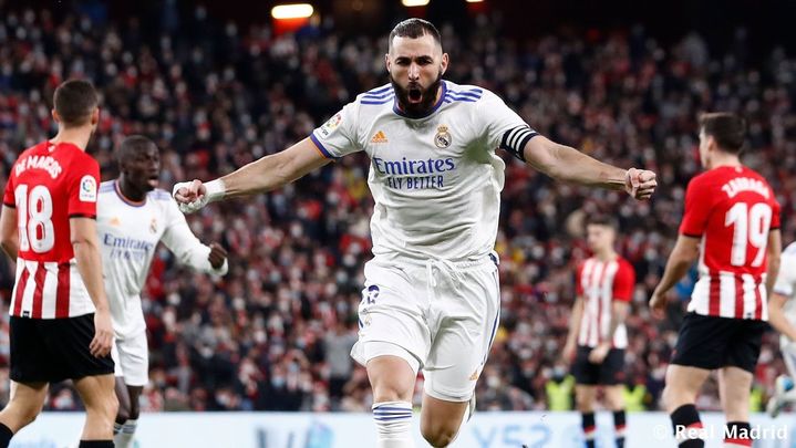 Benzema ante el Athletic / EFE