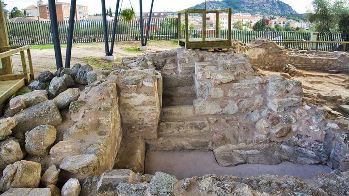 Interior del yacimiento 'La Mezquita' / COMUNIDAD MADRID