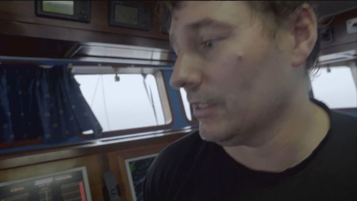 Pescador español que faena en Terranova / TELEMADRID