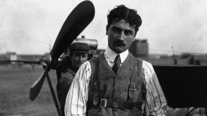 Roland Garros, piloto / Archivo