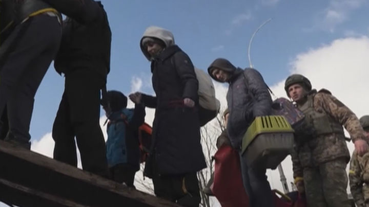 Evacuación de la población civil de Ucrania / TELEMADRID