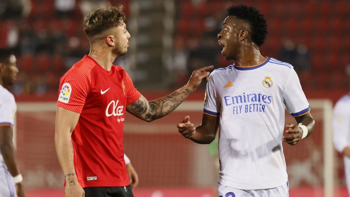 Vinicius ante el Mallorca / EFE