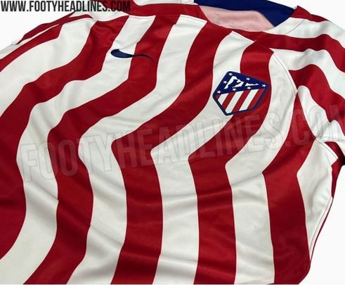 Camiseta Atlético 22-23 / FOOTYHEADLINES.COM