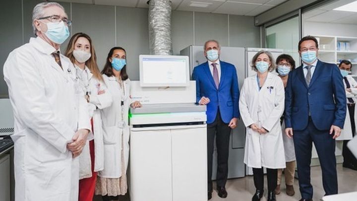 Presentación del nuevo equipo de secuenciación genómica en el Gregorio Marañón / COMUNIDAD MADRID