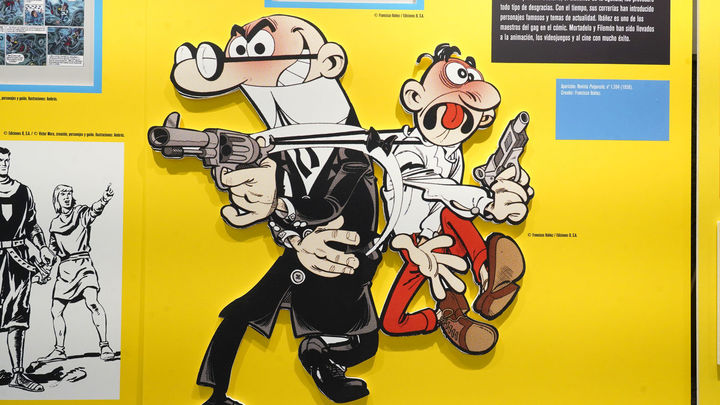Mortadelo y Filemón, creación de Francisco Ibáñez / AYTO MÓSTOLES