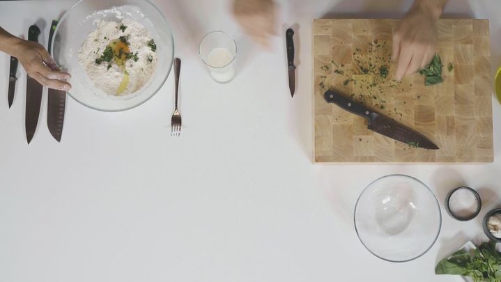 Receta de scialatielli con pesto