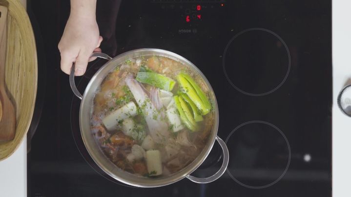 Receta de sopa de viña AB