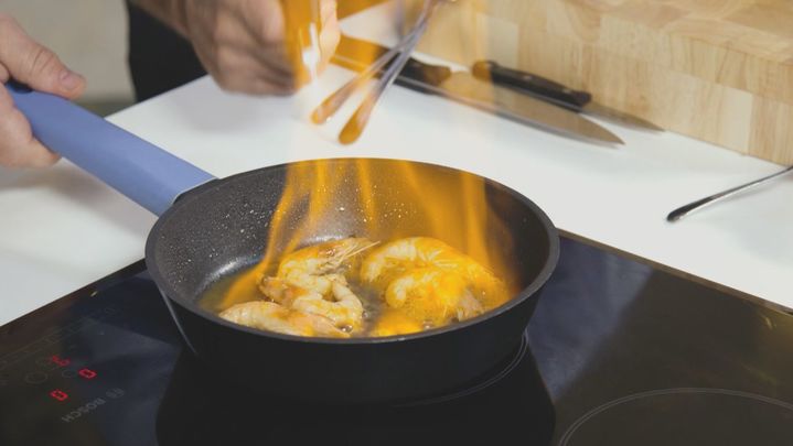 Receta de falso ceviche de salmón y langostinos