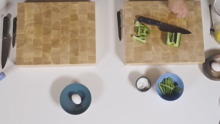 Receta de gachas con chistorra