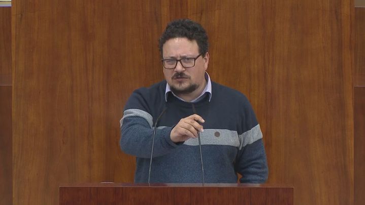 Jacinto Morano, diputado de Unidas Podemos / TELEMADRID